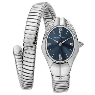 Christian Van Sant Naga Quartz Blue Dial Ladies Watch CV0882