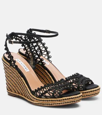 Aquazzura Kahlo espadrille wedges