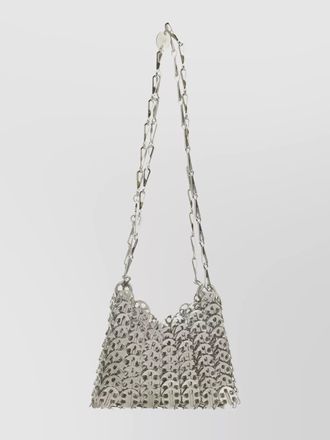 Paco Rabanne 1969 chain mail nano shoulder bag