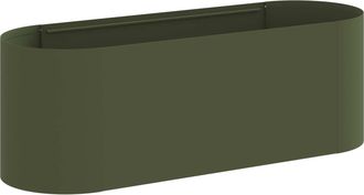 vidaXL Cama De Jard&iacute;n Elevada Verde Oliva 120 X 40 X 40 Cm Vidaxl