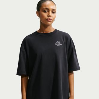 Nike Womens Dri-FIT Oversized T-Shirt in Black | IV5473-010