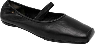 Tory Burch Schoenen, Dames, Zwart, 36 EU, Leer, Runway Ballet