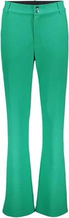 Geisha Dames, Broeken, Groen, Maat: S Poliester