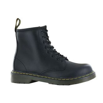 Dr. Martens Delaney Leather Kids Boots - Black - Size:UK 12