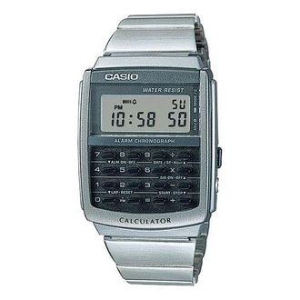 Casio Quartz Waterproof Sports Unisex Mens Silver Digital CA-506-1
