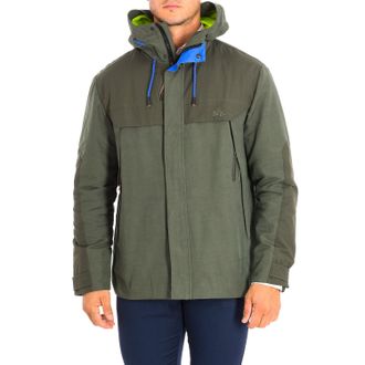 La Martina La Martina Mens long-sleeved turtleneck and hooded jacket TMO303-TL316 - Green Polyamide - Size Large