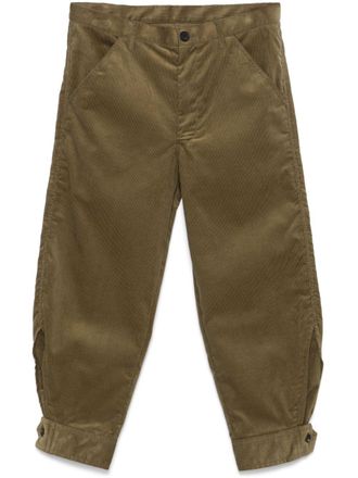 Comme Des Garçons corduroy trousers - Green