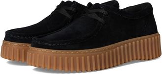 Clarks Torhill Bee Womens Shoes Black Suede : 5.5 B - Medium