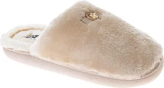 Badgley Mischka Badgley Mischka Womens Classic Elegant Slippers in Nude at Nordstrom, Size 10
