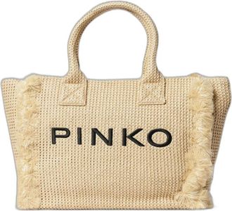 Pinko Pinko, Tassen, Dames, Beige, ONE Size, Tote Bags