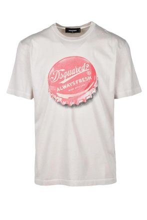 Dsquared2 Crew Neck T-shirt - Beige