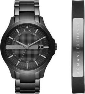 A|X Armani Exchange horloge + armband AX7101 zwart