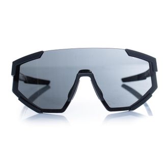Prada Pre-owned Mens shield sunglasses in black - One Size