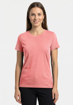 Icepeak T-Shirt ICEPEAK ISLETON, Damen, Gr. XXL, pink, Obermaterial: 100% Baumwolle, Shirts T-Shirt, leicht figurbetonter Schnitt, O-Ausschnitt, gerader Saum