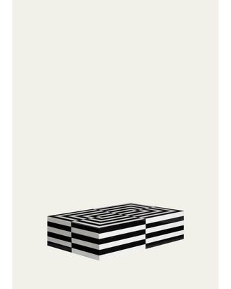 Jonathan Adler Op Art Large Stacking Box