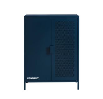 Pantone aparador de metal azul noche h100cm