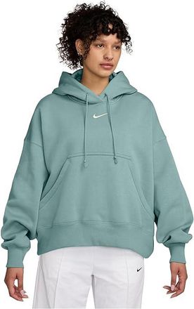 Nike Sportswear Phoenix Fleece Over-oversized Pullover Hoodie Womens Sweatshirt Cannon/Sail : XS (US 0-2), Cotton/Polyester