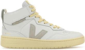 Veja Witte leren sneakers V-95 stijl - Dames - Sneakers - Wit - 38 EU - Leer - Schoenen