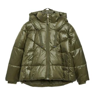 s.Oliver Piumino con finitura lucida - - Jackets - Donna - Verde - L