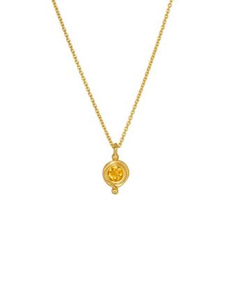 Ottoman Hands Birthstone Pendant Necklace in November at Nordstrom