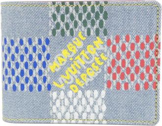 Louis Vuitton Denim Bill Wallet (Bi-Fold) (Pre-Owned)