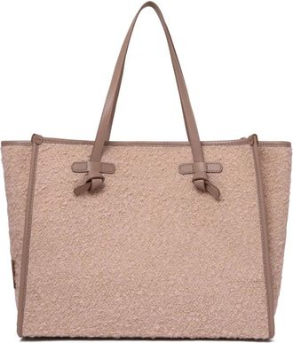 Gianni Chiarini Marcella Tote Bag - Dames - Shoppers - Roze - ONE Size - Leer - Tassen