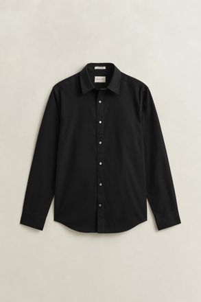 GANT Men Regular Fit Pinpoint Oxford Shirt (XXXL) BLACK