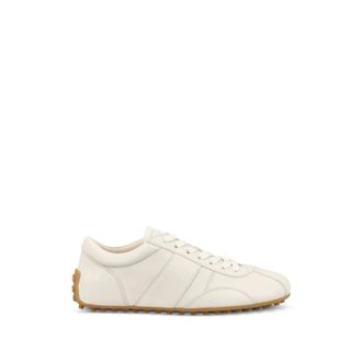 Tod's Tods, Loafers, female, White, Size: 11 US Sportiva 59L Allacciata