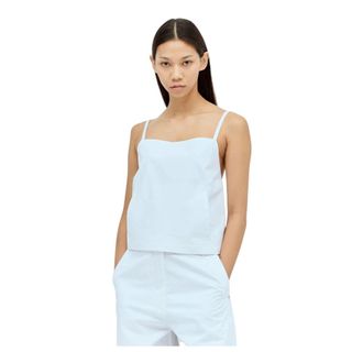 Sportmax Dames, Tops, Wit, Maat: XS Katoen
