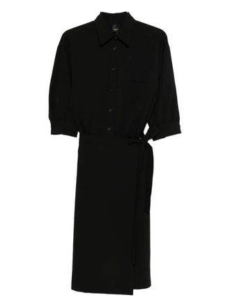 Pinko Ariane midi dress - Nero