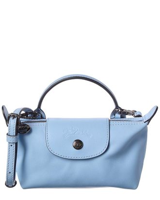 Longchamp Le Pliage Xtra Xs Leather Pouch