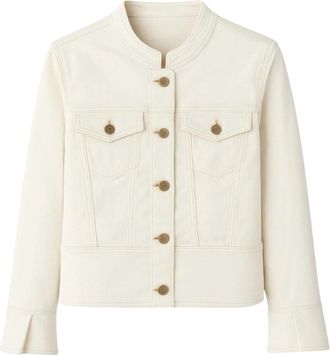 2-Biz Denim Jacket - Dames - Spijkerjassen - Beige - L - Denim - Jassen