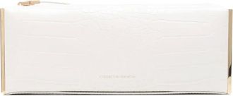 Elisabetta Franchi Clutch con zip - Bianco