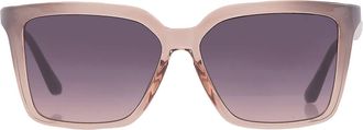 Guess Smoke Gradient Square Ladies Sunglasses GU00099 20B 55