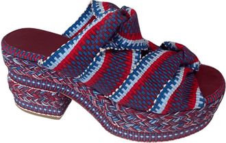 Amambaih Womens Greta Sandal In Pomegranate