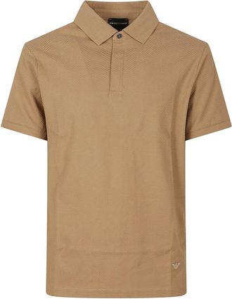 Emporio Armani Hombre, Camisetas, Beige, Talla: L