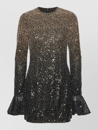 Rotate sequin mini dress fitted silhouette