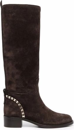 Ferragamo Tawnie Below-The-Knee Boots