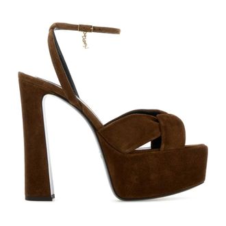 Saint Laurent Dames, Schoenen, Bruin, Maat: 41 EU