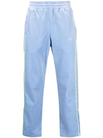 Li-Ning cropped leg track pants - Blue