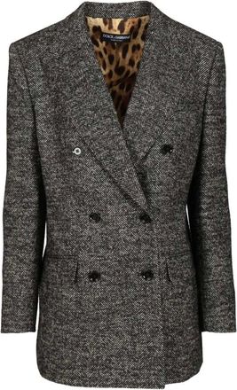 Dolce & Gabbana Mujer, Chaquetas, Gris, Talla: M