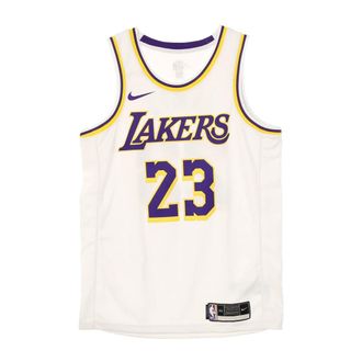 Nike Sportswear, male, White, Size: 2XL LeBron James Basketball Tank Top 2020