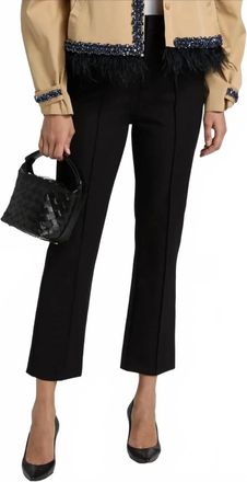Cinq &agrave; Sept Womens Emmy Seamed Pants In Black