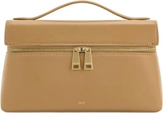 JW PEI Thea Top Handle Bag - Dames - Handtassen - Beige - ONE Size - Leer - Tassen