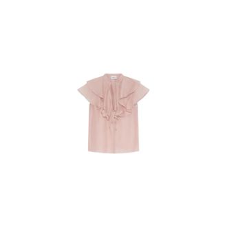 Marella Blouses, female, Pink, Size: 2XS Mlsfaraone-Top