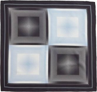 Lyss&eacute; Unisex - Silk Twill Scarf In Halftone