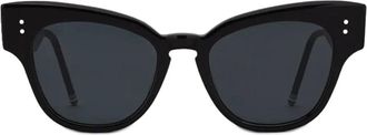 Thom Browne Cat-Eye Zonnebril - Dames - Zonnebrillen - Zwart - ONE Size - Accessoires