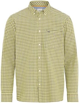 Chemise Homme Camel Active Popeline - 100% Coton | Col Boutonné | Style Décontracté Urbain | Made In India