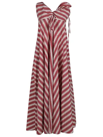 Lavi Womens Cotton Blend Long Dress