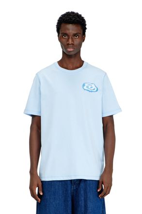 Diesel T-shirt with contrasting stitching - T-Shirts - Man